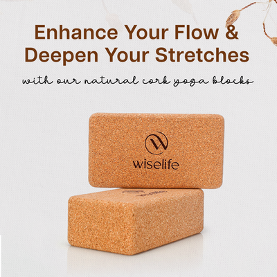 Cork Yoga Blocks - Set of 2