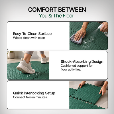 Interlocking Play Mat for Kids & Babies