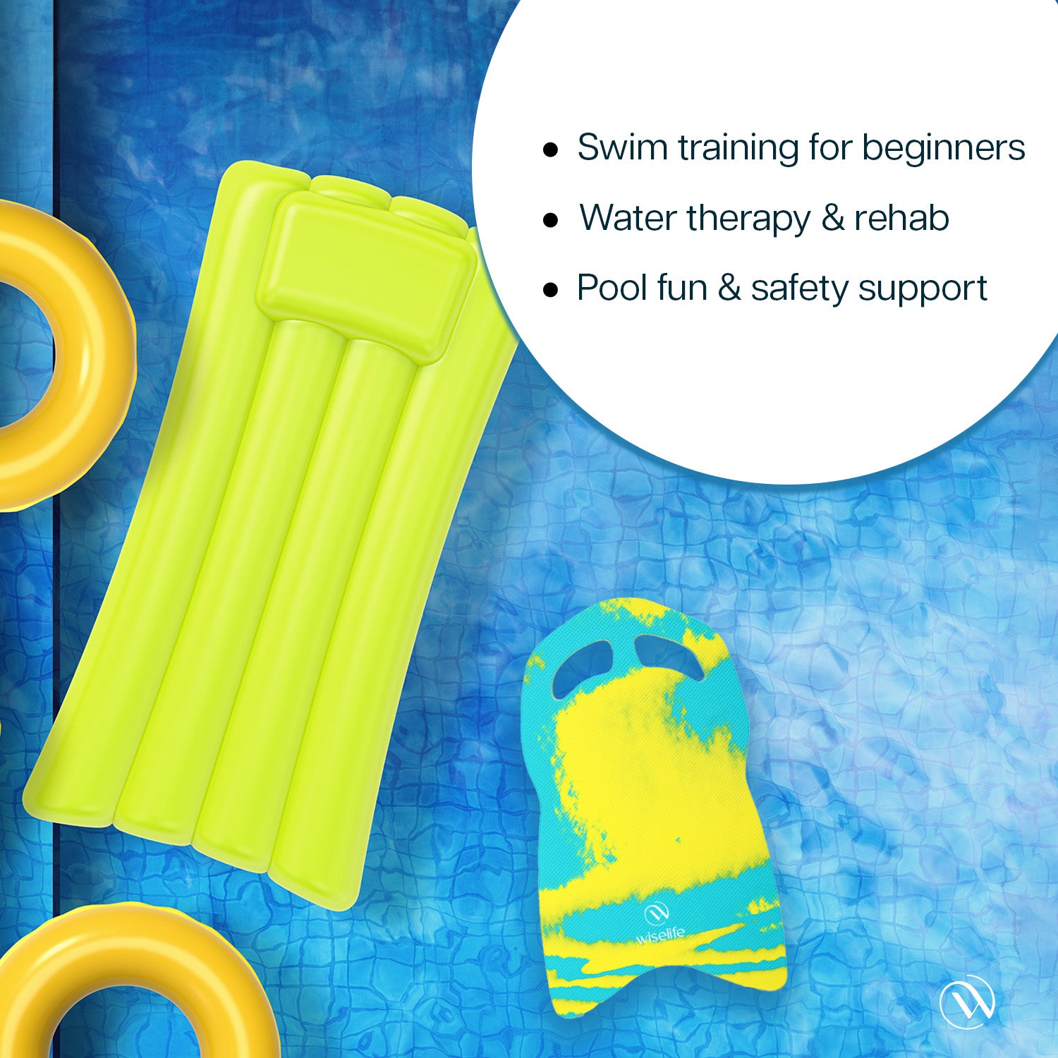 Kickboard - Blue Yellow