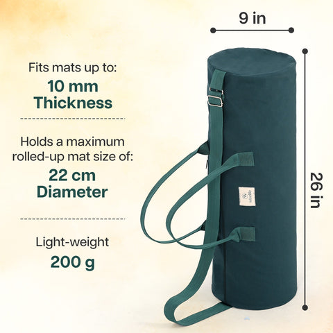 Yoga Mat Duffel Bag (up to 10mm mats)