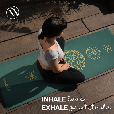 Purpose Printed TPE Yoga Mat-6mm