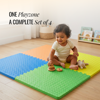 Wise Interlocking Play Mat for Kids & Babies