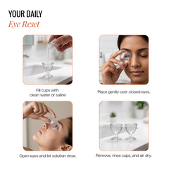 wiselife eye wash up , eye wash solution , eye wash cup sterile , eye wash, eye wash cup disposable , eye wash cup kit , eye wash cup reusable , eye wash cup 50 ml