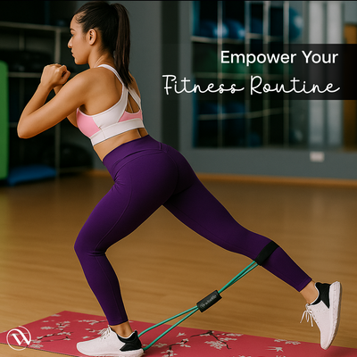 Yoga Tube Band - 8 Shaped Resistance Loop Band