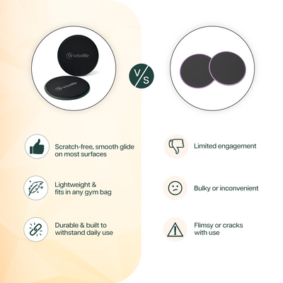 Core Slider & Gliding Disc | Set of 2 | Forest Green