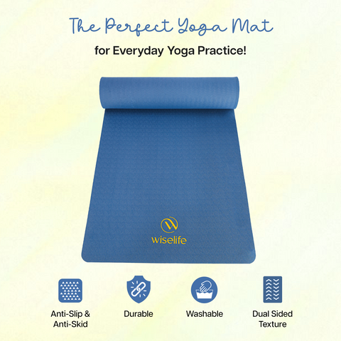 Classic Tpe Yoga Mat - 8 MM