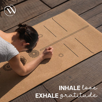 Cork & Natural Rubber Yoga Mat