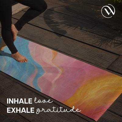 Foldable Rubber Yoga Mat 2MM