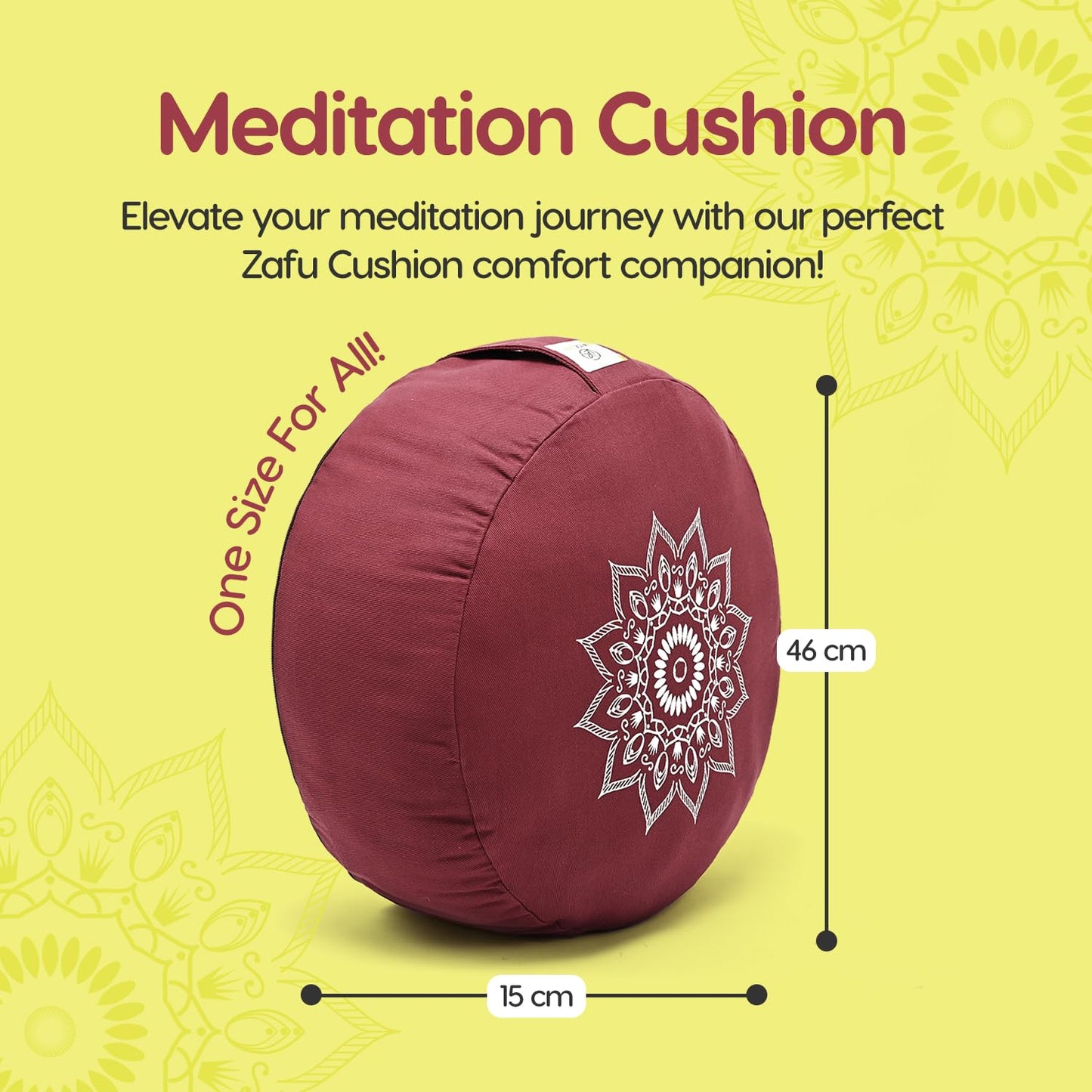 Yoga Meditation Cushion