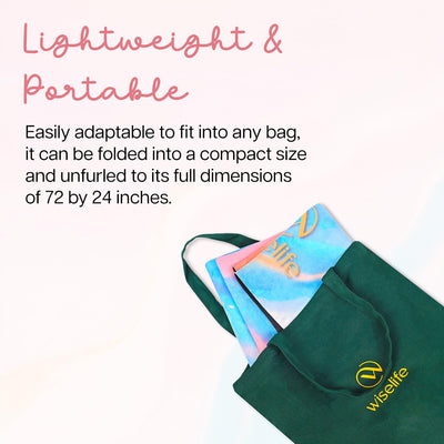 Foldable Rubber Yoga Mat 2MM