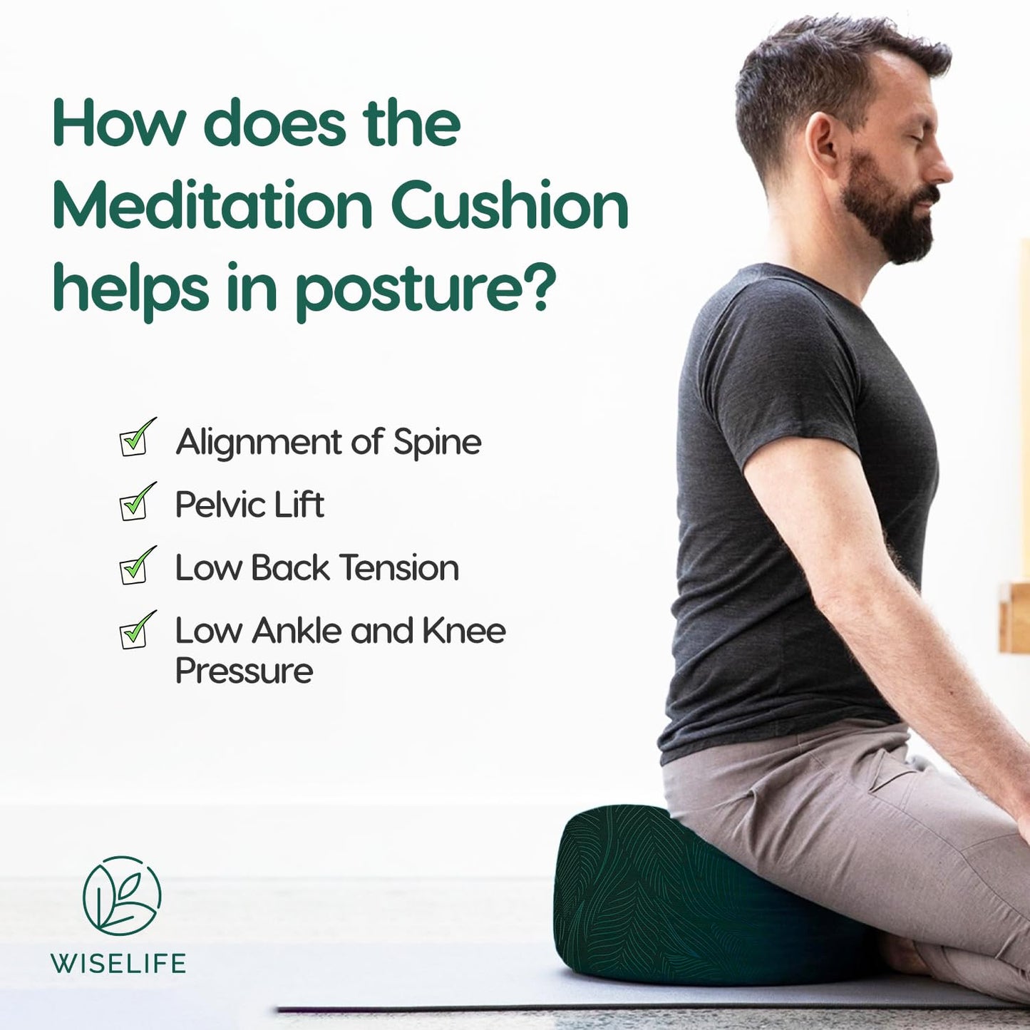 Yoga Meditation Cushion