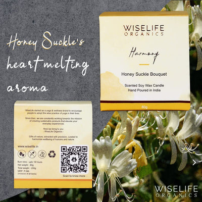 Organic Scented Candle - 80 Gram