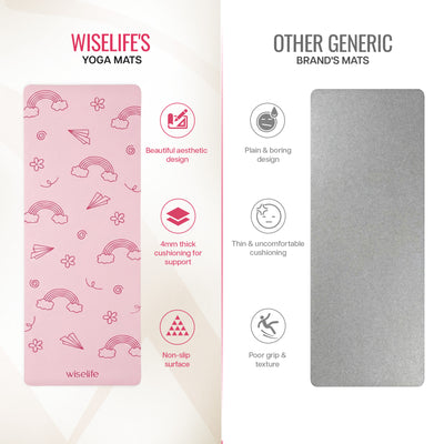 Kids Printed Yoga Mat - 6MM