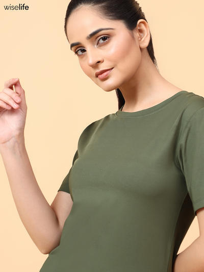 Wise Active Classic T-shirt (Olive green)