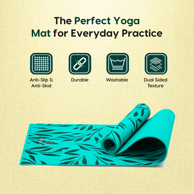 Purpose Printed TPE Yoga Mat-6mm