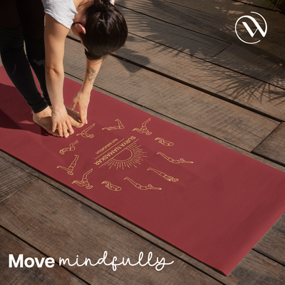 Purpose Printed TPE Yoga Mat-6mm