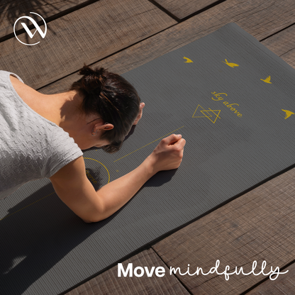 Purpose Printed Yoga Mat Elements Nature - 6mm