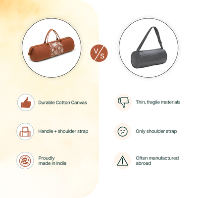 Yoga Mat Duffle Bag (Up to 10mm Mat)