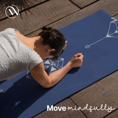 Purpose Printed TPE Yoga Mat-6mm