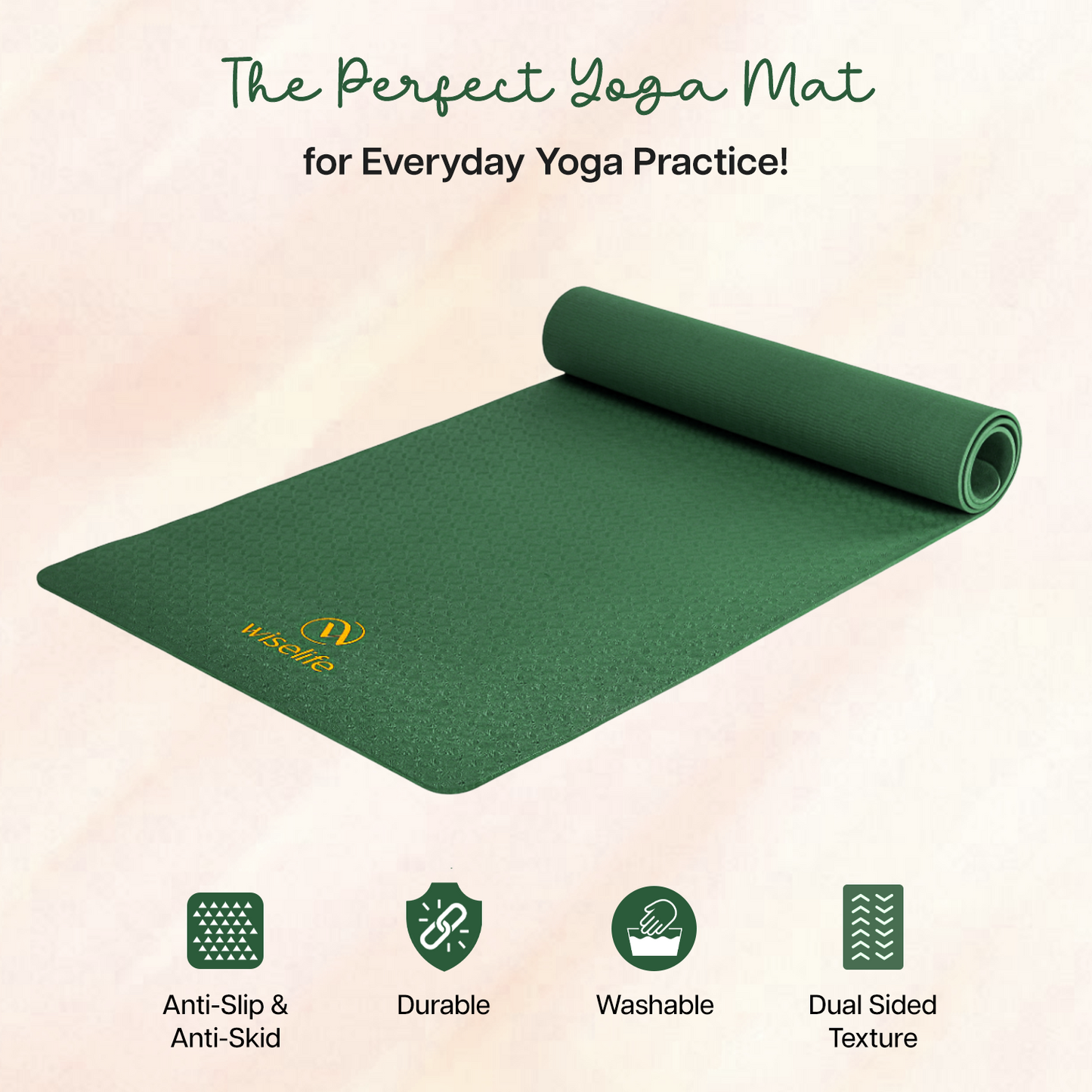 Classic TPE Yoga Mat - 6MM