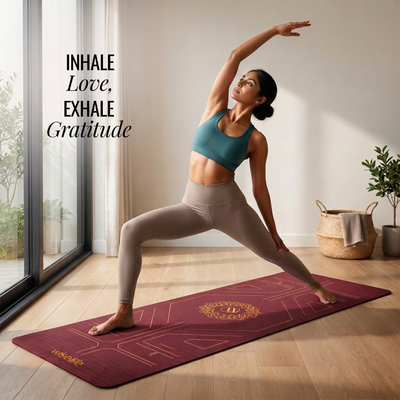 True Alignment TPE Yoga Mat - 6mm