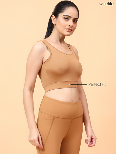 Wise Active Classic Bra (Brown)