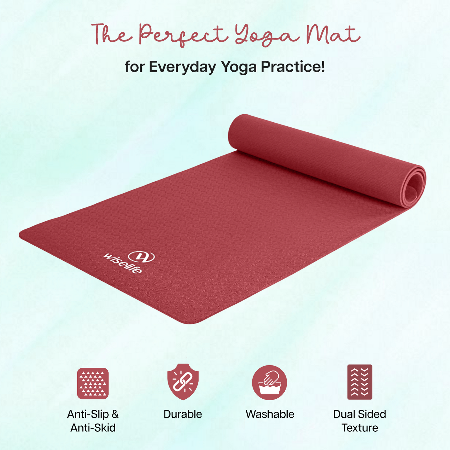 Classic TPE Yoga Mat - 6MM