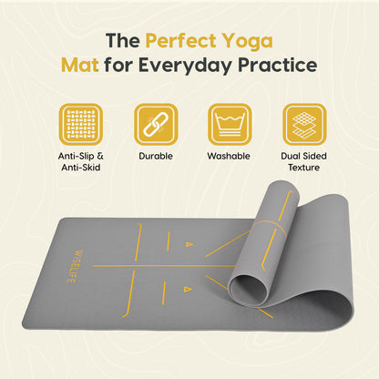 True Alignment Yoga Mat (6mm)