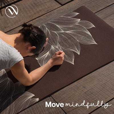 Purpose Printed TPE Yoga Mat-6mm