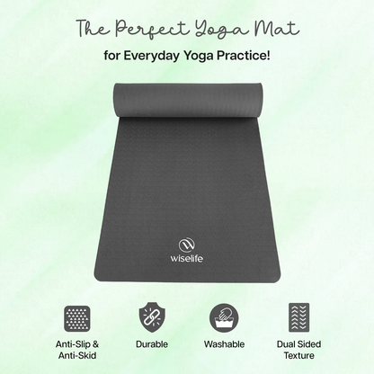 Classic Tpe Yoga Mat - 8 MM