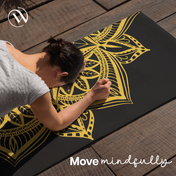 Purpose Printed TPE Yoga Mat-6mm