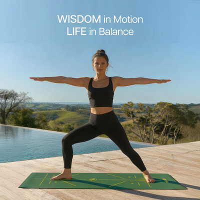 True Alignment TPE Yoga Mat - 6mm