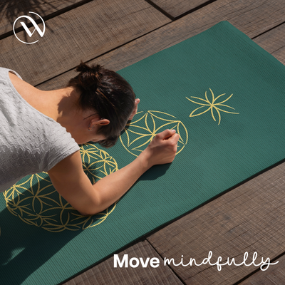 Purpose Printed TPE Yoga Mat-6mm