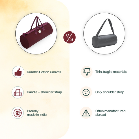 Yoga Mat XL Duffle Bag (Up to 8 mm mats)