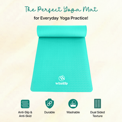 Classic Tpe Yoga Mat - 8 MM