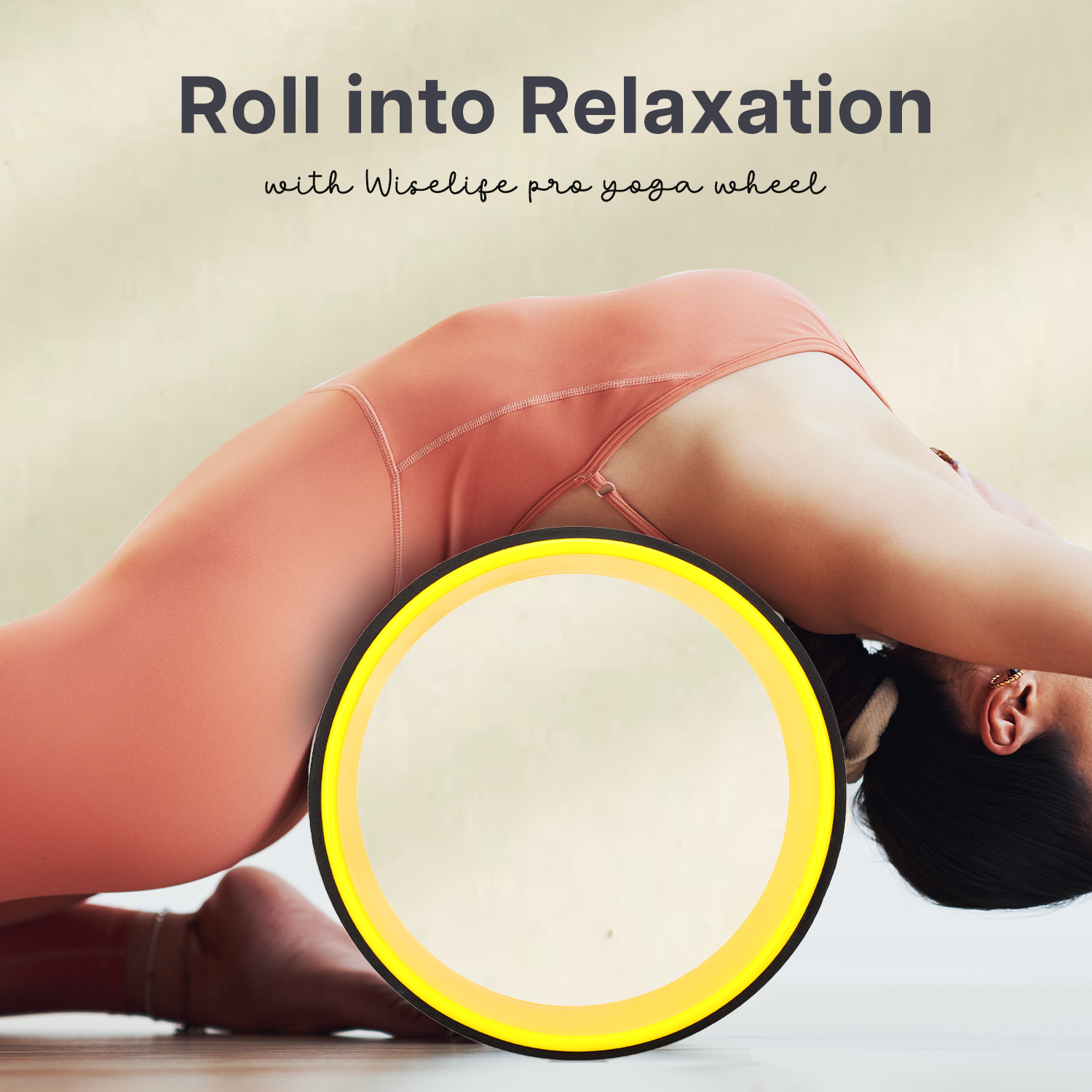 wiselife yoga wheel , wheel pro , yoga wheel for back bends , yoga wheel 13 inch , yoga wheel for exercise , yoga wheel cork , wheels