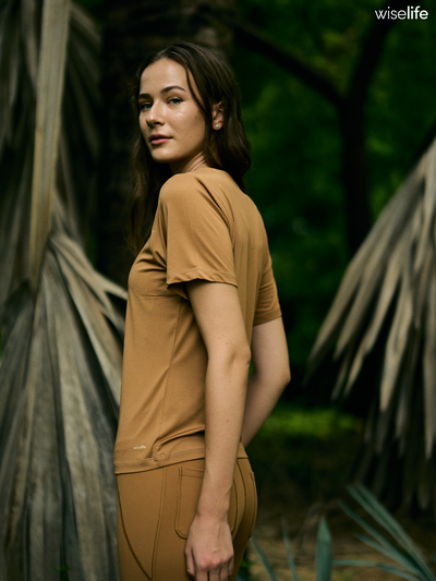 Wise Active Classic T-shirt (Brown)