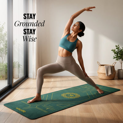 True Alignment TPE Yoga Mat - 6mm