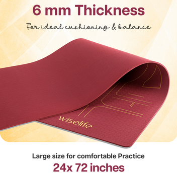 True Alignment Yoga Mat - 6mm