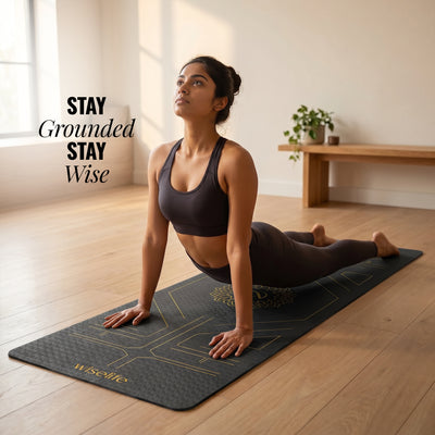 True Alignment TPE Yoga Mat - 6mm