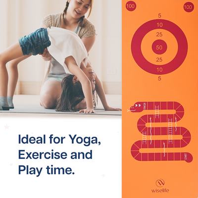 Kids Printed Yoga Mat Hopscotch - 6MM