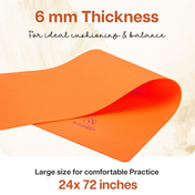Purpose Printed TPE Yoga Mat-6mm