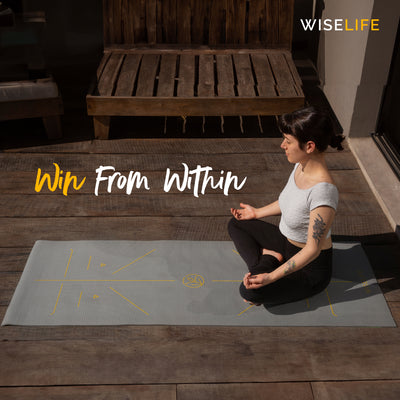 True Alignment TPE Yoga Mat - 6mm