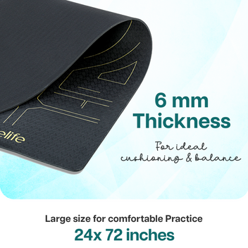 True Alignment Yoga Mat - 6mm