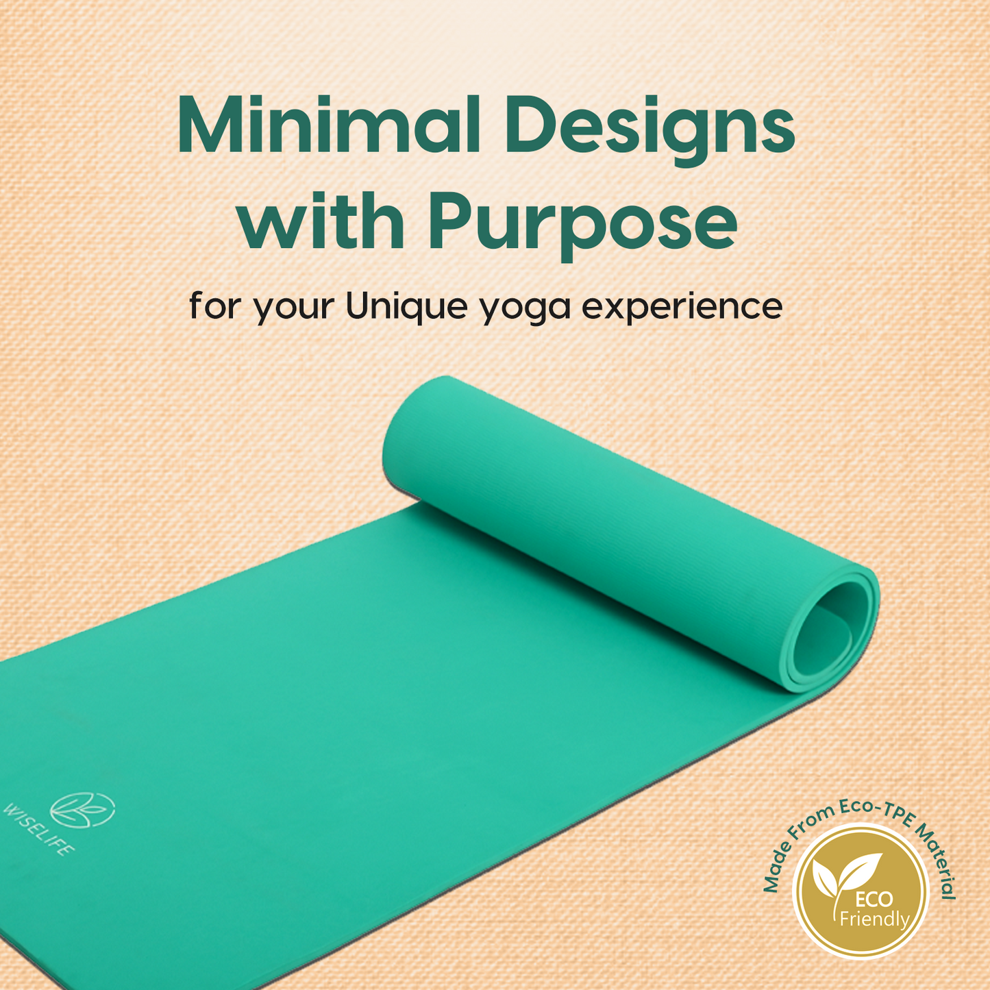 Classic Tpe Yoga Mat - 8 MM