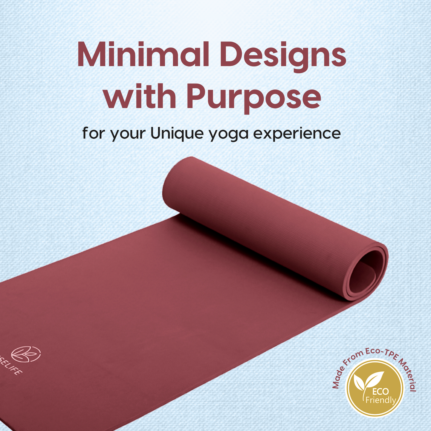 Classic Tpe Yoga Mat - 8 MM