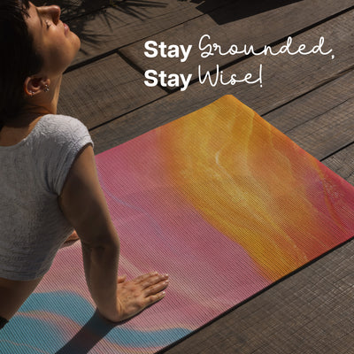 Foldable Microfiber Yoga Mat - 1MM