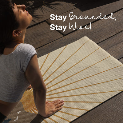 Foldable Microfiber Yoga Mat - 1MM