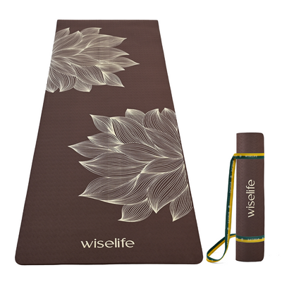 Purpose Printed TPE Yoga Mat-6mm