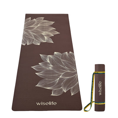 Purpose Printed TPE Yoga Mat-6mm